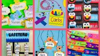 GAFETES PARA EL REGRESO A CLASE IDEAS DE DISTINTIVOS PARA EL PRIMER DIA DE CLASES [upl. by Shugart]