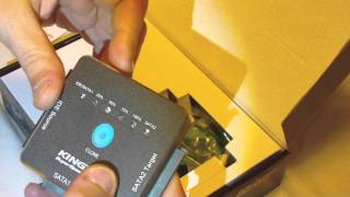 Kingwin Ez Clone HDD Duplicator Unboxing [upl. by Pruter]