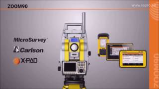 Geomax Zoom 90 Robotic Station [upl. by Alves]