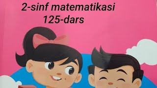 2sinf matematikasi 125darsAmallarning bajarilish tartibi [upl. by Larual]