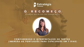 Imersão de Português Compreensão e interpretação de textos [upl. by Thornburg]