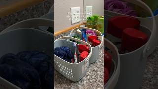 ULTIMATE Summer Mom HackShower Baskets for each kid momhacks summermomhacks [upl. by Leuqer]