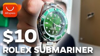 We Bought The CHEAPEST quotROLEXquot We Could Find  Arlanch Watch Review AliExpress [upl. by Arondel]