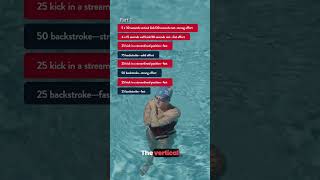 Backstroke Kick Set 4  Adding More Intensity and Building Strength [upl. by Gnous]