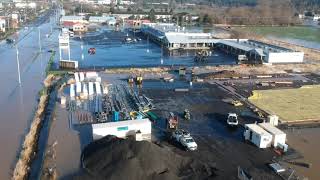 Tillamook Oregon flood January 13th 2021 [upl. by Akenet]