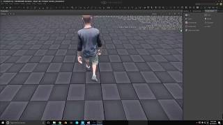 Cryengine 54 animation  adding crouching move and idle crouching [upl. by Ilahtan21]