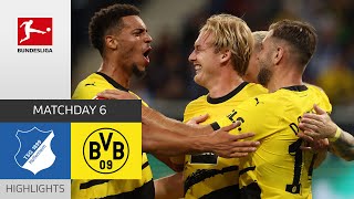 BVB Still Unbeaten And Extend Their Series  Hoffenheim  Dortmund  MD 6 – Bundesliga 202324 [upl. by Sholom]