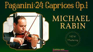 Paganini  24 Caprices Op1 for Solo Violin  NEW MASTERING Centurys recording Michael Rabin [upl. by Autum]