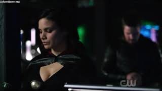 Arrow 6x16Oliver talks to NyssaNyssa talks to Felicity [upl. by Neelehtak]