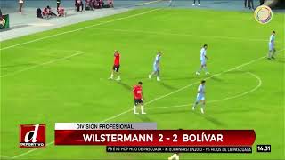 Wilstermann 2  2 Bolívar l TorneoClausura [upl. by Burtie]