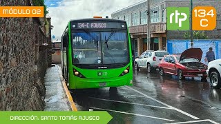 Ft TransportesdelaCDMX  RTP CDMX 4k60fps Ruta 134C Metro Universidad  Santo Tomás Ajusco [upl. by Yuu902]