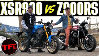 Yamaha XSR900 vs Kawasaki Z900RS Which Retro Naked Should You Buy [upl. by Newkirk]