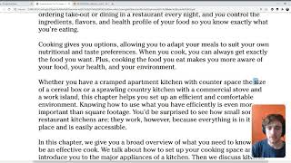 Leitura com sotaque britânico O Cooking Basics for Dummies [upl. by Hawken]