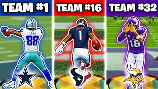 Getting A Win With EVERY NFL Team In One Video In Madden 25 [upl. by Annayd393]