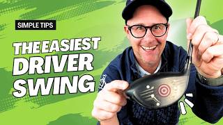 The Easiest Way To Hit The Driver Straight Every Time  Basic Golf Swing Tips [upl. by Adnoluy919]