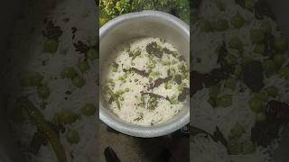 Matar Pulao Recipe shorts shortsfeed matarpulao viralshortsvideo [upl. by Atnuahs]