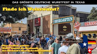 Das Grösste Deutsche Wurstfest in Texas Rundgang [upl. by Chatwin]