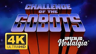 Challenge of the Gobots 1984 Opening amp Closing Themes  Remastered 4K Ultra HD Upscale [upl. by Dusza735]