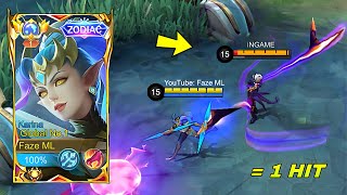 35 Kills  MANIAC Karina New Build PLEASE TRY  Build Top 1 Global Karina  MLBB [upl. by Gilead]