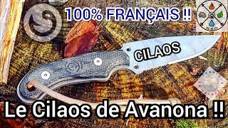 Review Le Cilaos de Avanona  un vrai couteau de survie [upl. by Anayit]