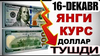 16DEKABR Dollar Kursi tushdiDollar Kursi Bugun 2023 [upl. by Chico219]