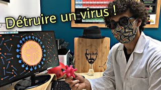 🦠 Comment détruire un virus et préparer une solution hydroalcoolique  🧪 [upl. by Latsryk348]