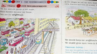 1st standard EVS chapter number 12 our neighborhood explaining by question answer [upl. by Tingley]