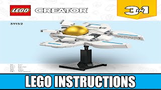 LEGO 31152 Instructions  3 in 1  Space Astronaut  Creator Book 2 [upl. by Lahcym]