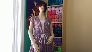 Crochet summer cardigan part 2  with Ruby Stedman [upl. by Buff]