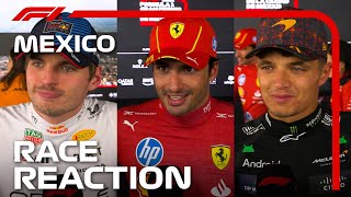 Drivers React After The Race  2024 Mexico City Grand Prix [upl. by Sheryl]