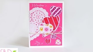 Biglietto Romantico San Valentino  Romantic Valentines Day Card [upl. by Nylaehs]