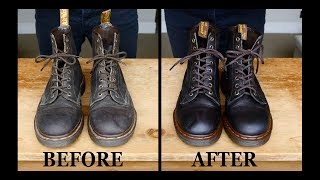 Clean amp Restore Vintage Dr Martens [upl. by Adnaram]