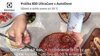 Práčka 800 UltraCare so zásuvkou AutoDose [upl. by Onitsuaf]