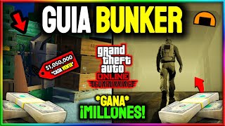 GUÍA COMPLETA del BUNKER  PRODUCCIÓN INVESTIGACIÓN VENTA amp MÁS  GTA Online [upl. by Pacheco]