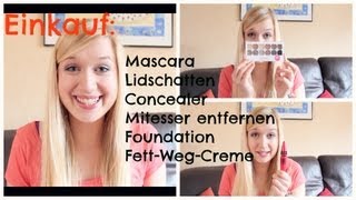 Einkauf Mascara FettWegCreme AntiMitesser Naked 2 Dupe [upl. by Waverley]