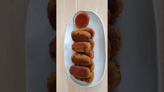 Prawn Croquettes  Shorts croquettes prawns seafood prawnstarters croquettesrecipe [upl. by Derwin946]