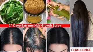 I spray this👆🏼Hair Growth Spray Daily on Thinning Hair ScalpGot Thick Long Hair14 Days Challenge [upl. by Ttegirb]