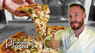 PIZZA 🍕 Recette FACILE et RAPIDE 👨‍🍳🌾👩‍🍳 [upl. by Zachar]