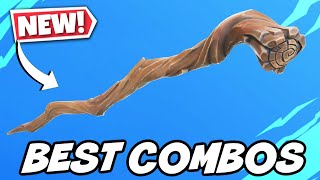 BEST COMBOS FOR NEW SPLINTERS STAFF PICKAXE  Fortnite [upl. by Wershba]