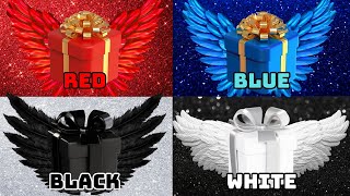 Choose Your Gift from 4 🎁😍 Red Blue Black or White ❤️💙🖤🤍 How Lucky Are You 😱 GlamQuiz [upl. by Eiblehs]