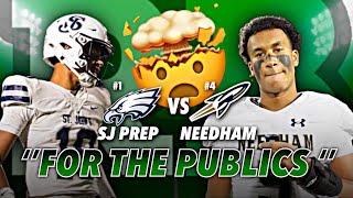 Needham KNOCKS OUT St Johns PUBLICS VS PRIVATE [upl. by Sukcirdor]