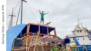 A wooden sailboat restoration in Brazil looks like this — Sailing Yabá 76 [upl. by Lalo]