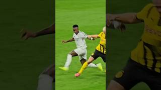 VINICIUS JR INCREÍBLE PRESIÓN VS DORTMUND EN CHAMPIONS LEAGUE football shorts realmadrid [upl. by Alansen618]