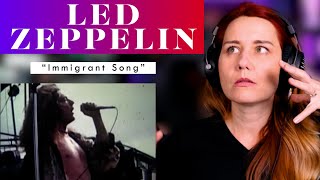 I recognize this Opera Singer realizes shes heard Led Zeppelin Vocal ANALYSIS of quotImmigrant Songquot [upl. by Onairam]