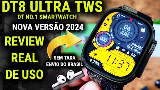 ✅REVIEW COMPLETO DT8 ULTRA TWS  otima opção com ENVIO DIRETO DO BRASIL [upl. by Eldon335]