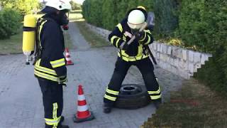 Atemschutzausbildung 6 Stationen  Freiwillige Feuerwehr Bad Doberan [upl. by Nyllewell87]