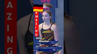 Jette Mueller 🇩🇪  Masterclass in Diving Excellence [upl. by Hilton]