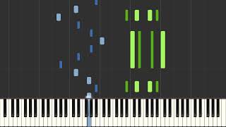 Star Wars  Across the Stars Piano Tutorial Synthesia Patrik Pietschmann [upl. by Caleb]