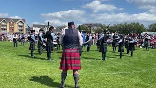 Cleland Memorial Grade 3B  Heart O’ Down Pipe Band Championships 2024 [upl. by Mackintosh364]