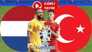 TÜRKİYE HOLLANDA MAÇI CANLI İZLE [upl. by Gilmer]